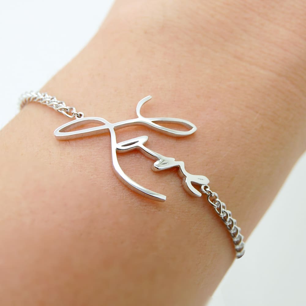 Delicate 925 Silver Sterling Chain Bracelet for Women, Size: Free at Rs  1999.00/piece in Surat